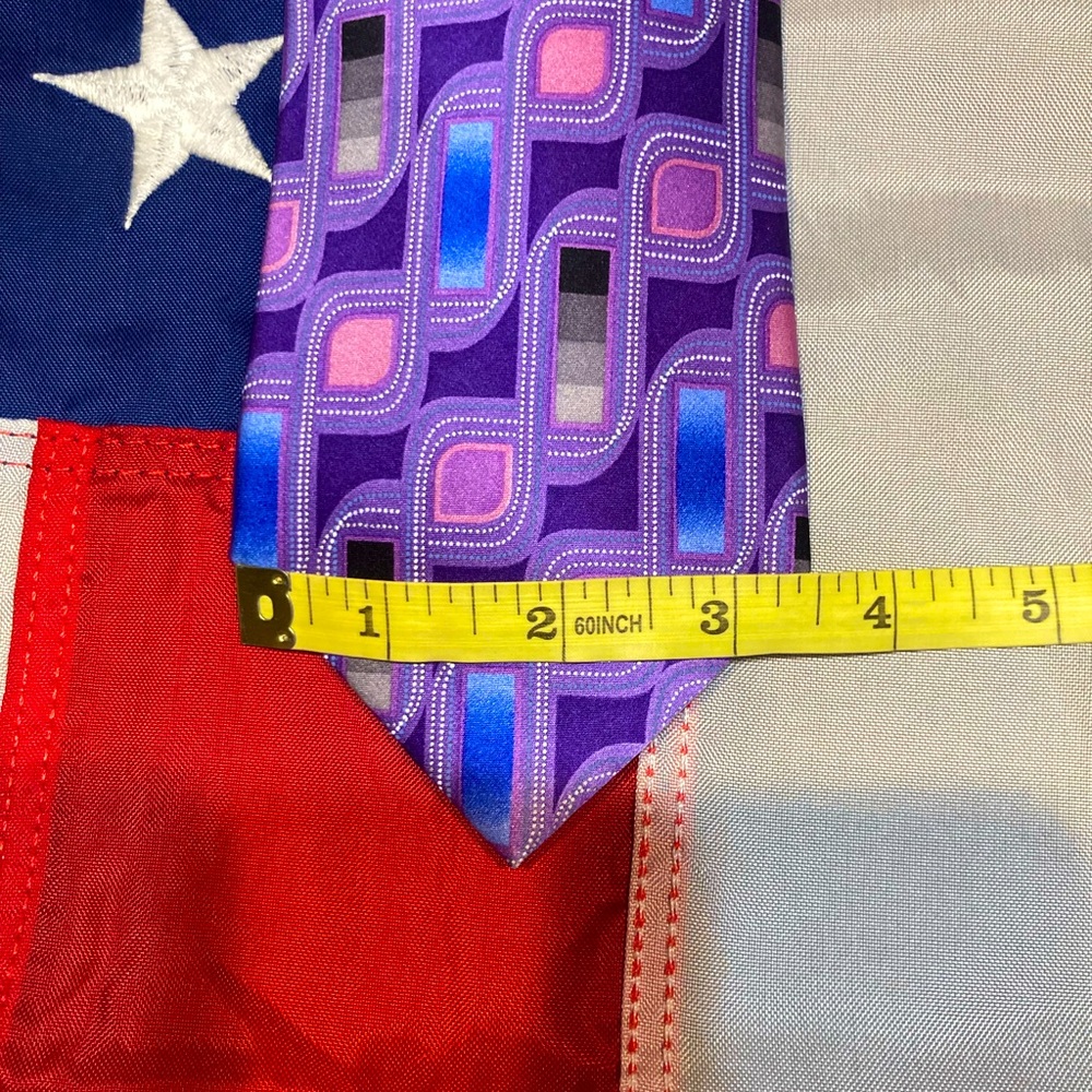 Mens Arrow Multicolor 3.5” Necktie - Picture 4 of 5
